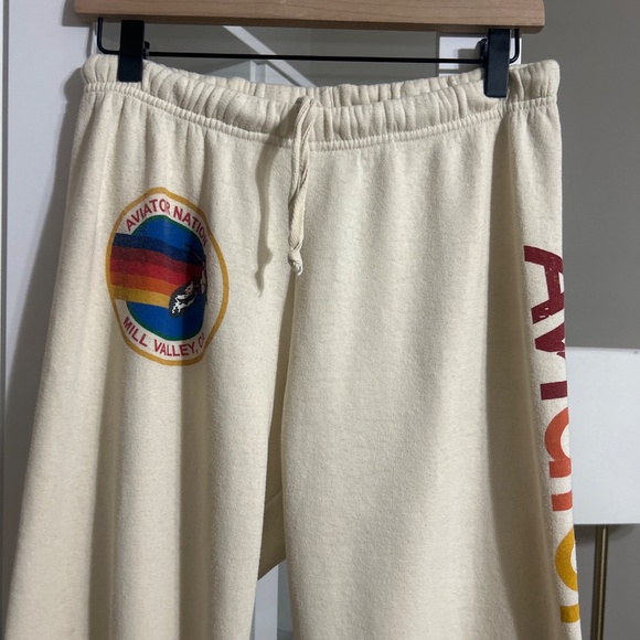 Aviator Nation Sweatpants Joggers Large - Picture 2 of 9